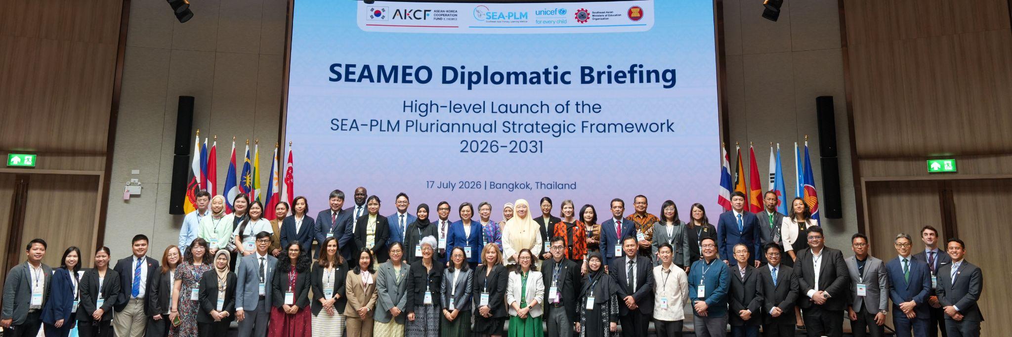 Delegates at the SEAMEO Diplomatic Briefing